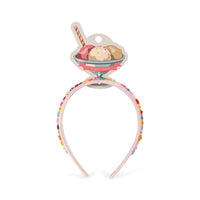 KONGES SLOJD FLOWER FIELD HAIR BAND: MELLOW ROSE
