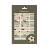KONGES SLOJD NAME STICKERS 60PC: KICK IT