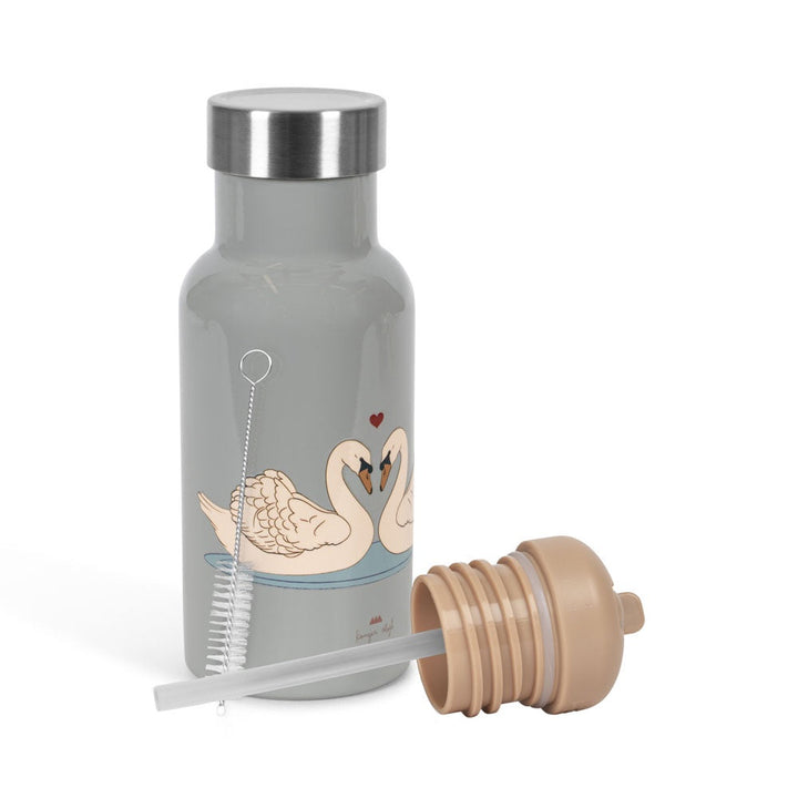 KONGES SLOJD THERMO BOTTLE: SWAN BLUE