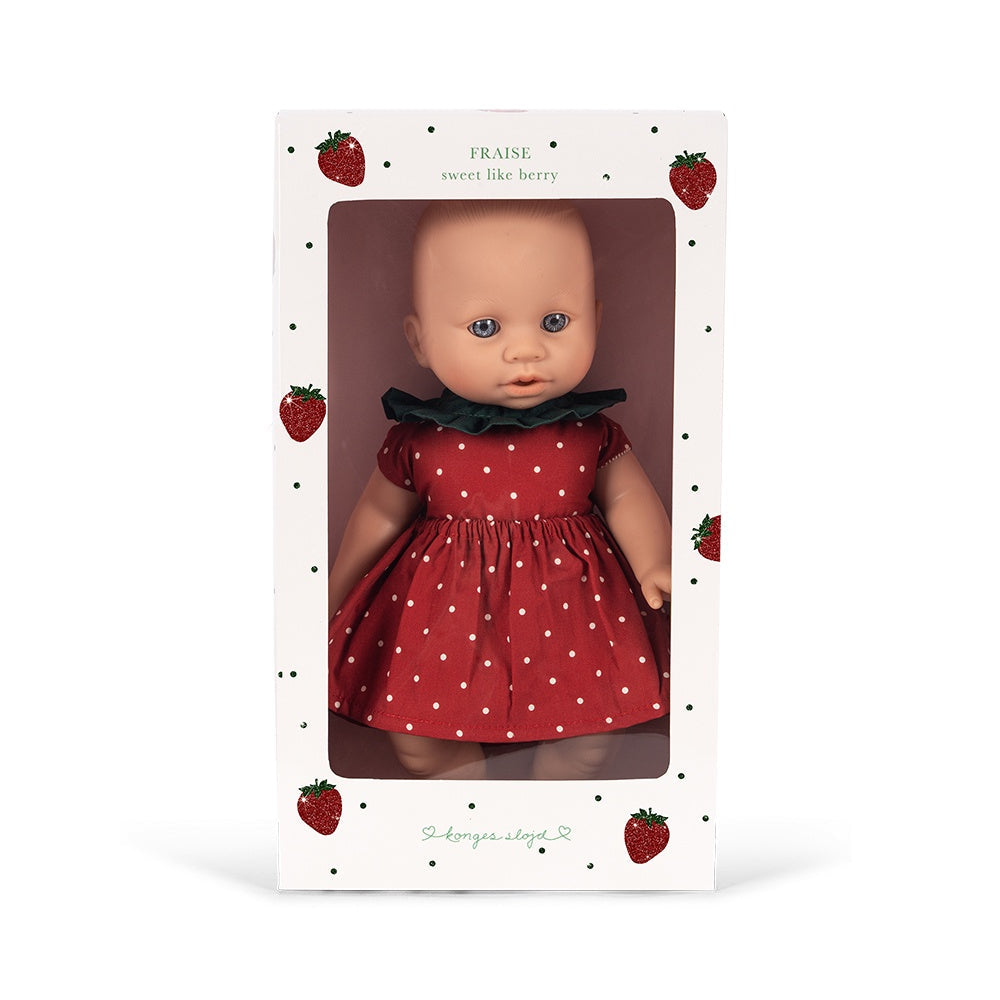 KONGES SLOJD FRAISE BABY DOLL: FRAISE DOT