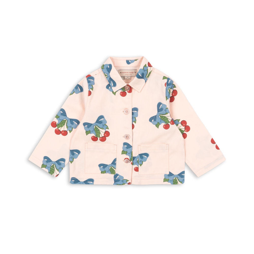 Konges Sløjd Frankie Shirt Jacket Amarena - kids overshirt