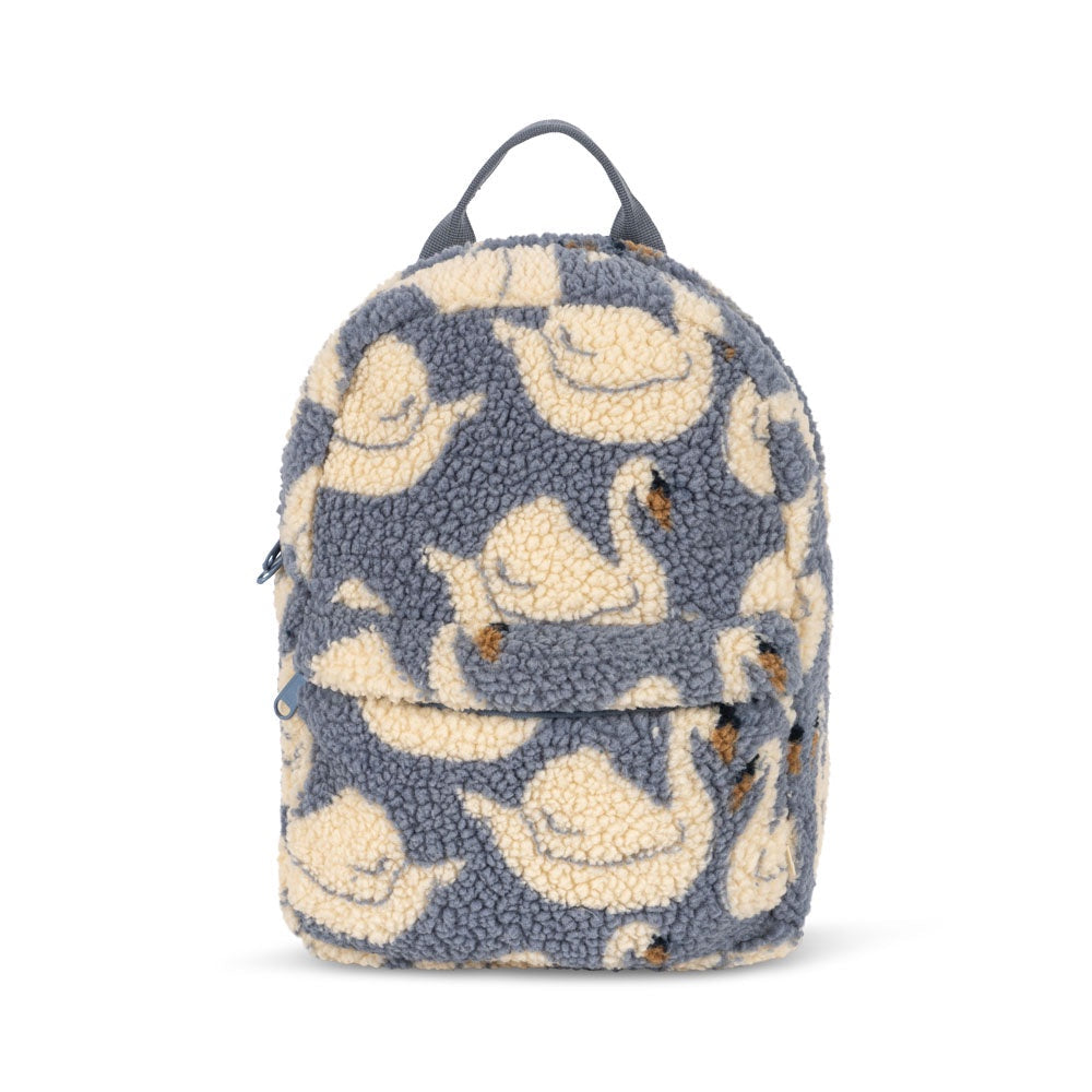 KONGES SLOJD JODY TEDDY BACKPACK: SWAN