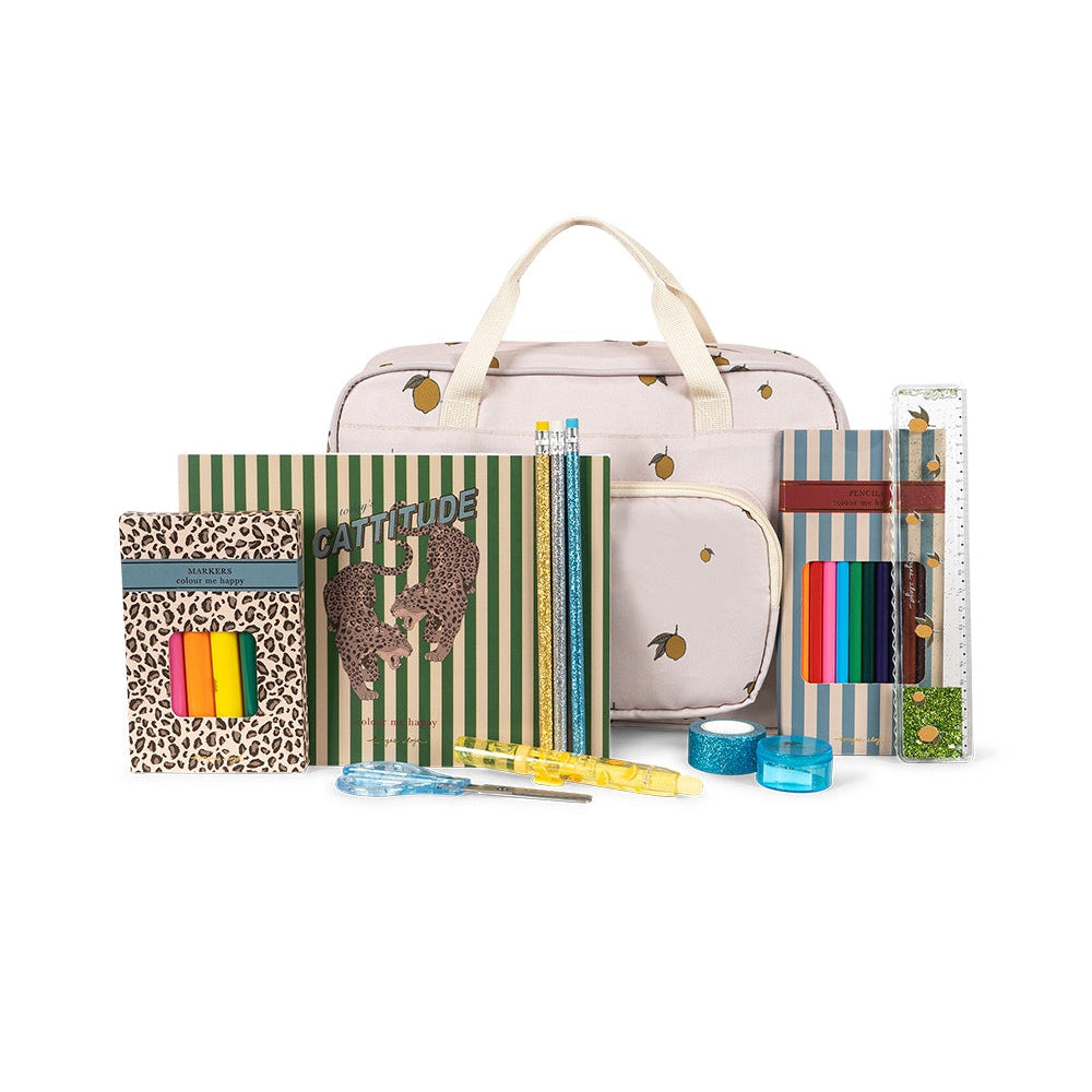 KONGES SLOJD HOLIDAY ESSENTIALS BAG: LEMON