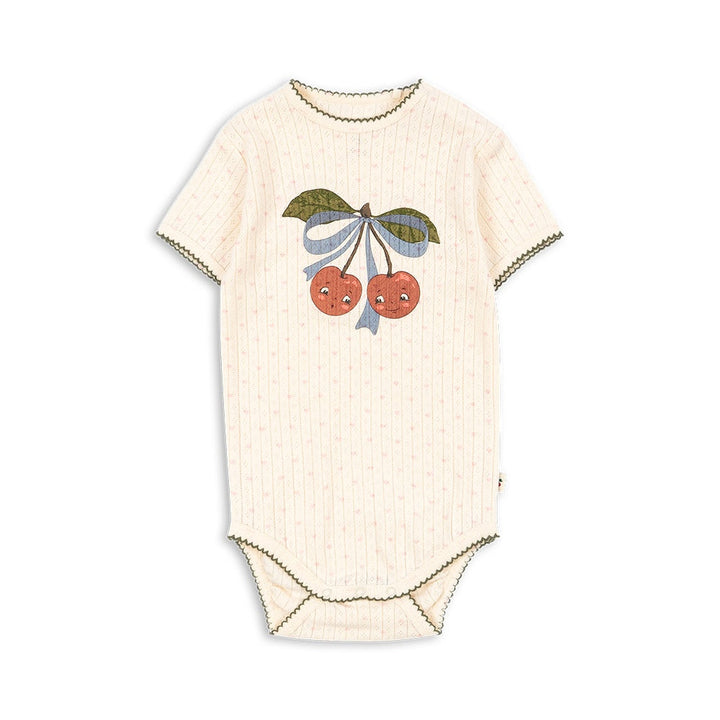 KONGES SLOJD MINNIE S/SLEEVE BODYSUIT: MINNIE COEUR