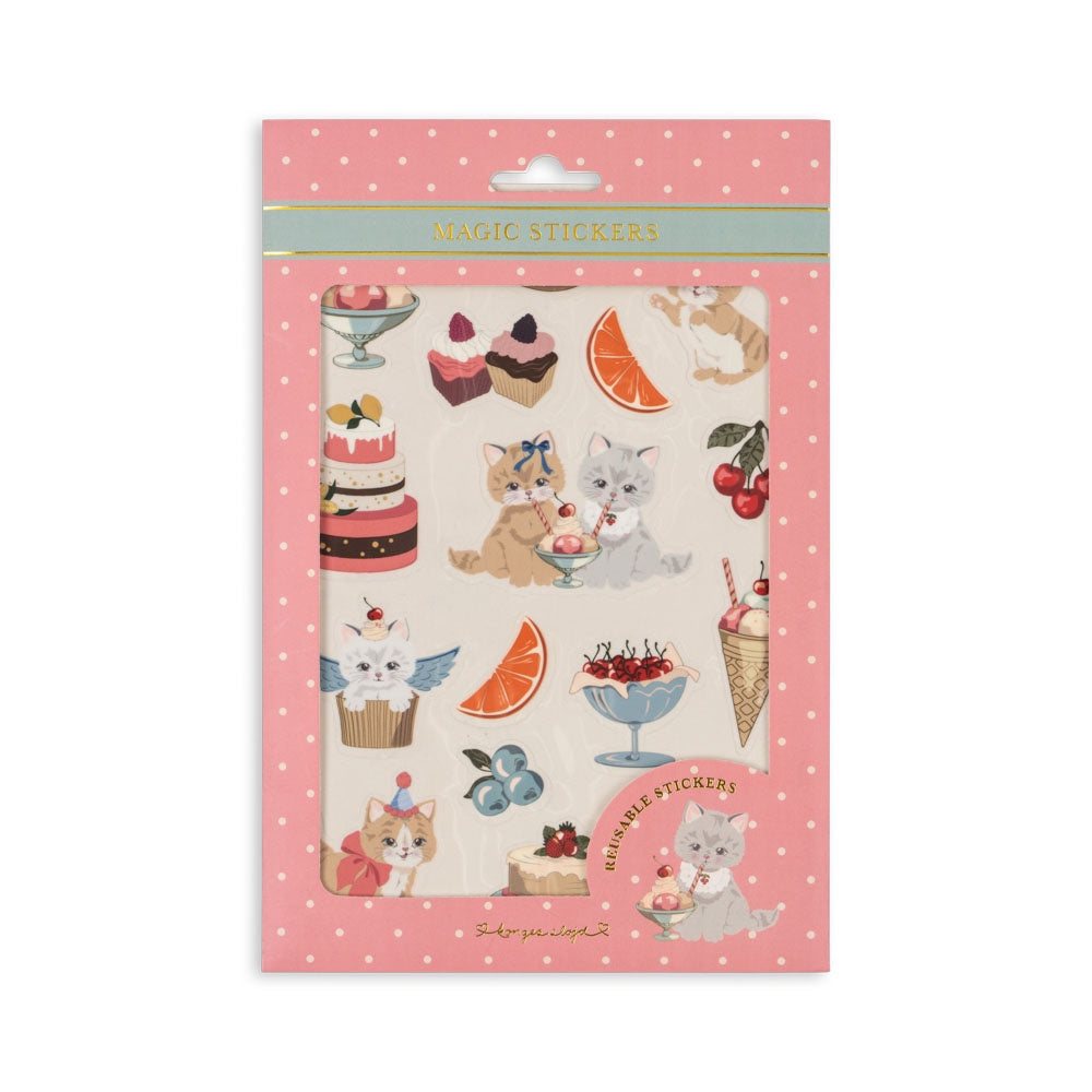 KONGES SLOJD FOREVER STICKERS: KITTY FRIENDS