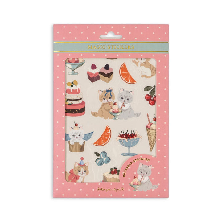 KONGES SLOJD FOREVER STICKERS: KITTY FRIENDS