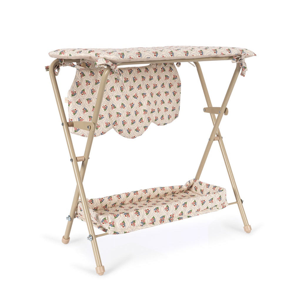 KONGES SLOJD DOLL CHANGING TABLE: VERONA BLUES