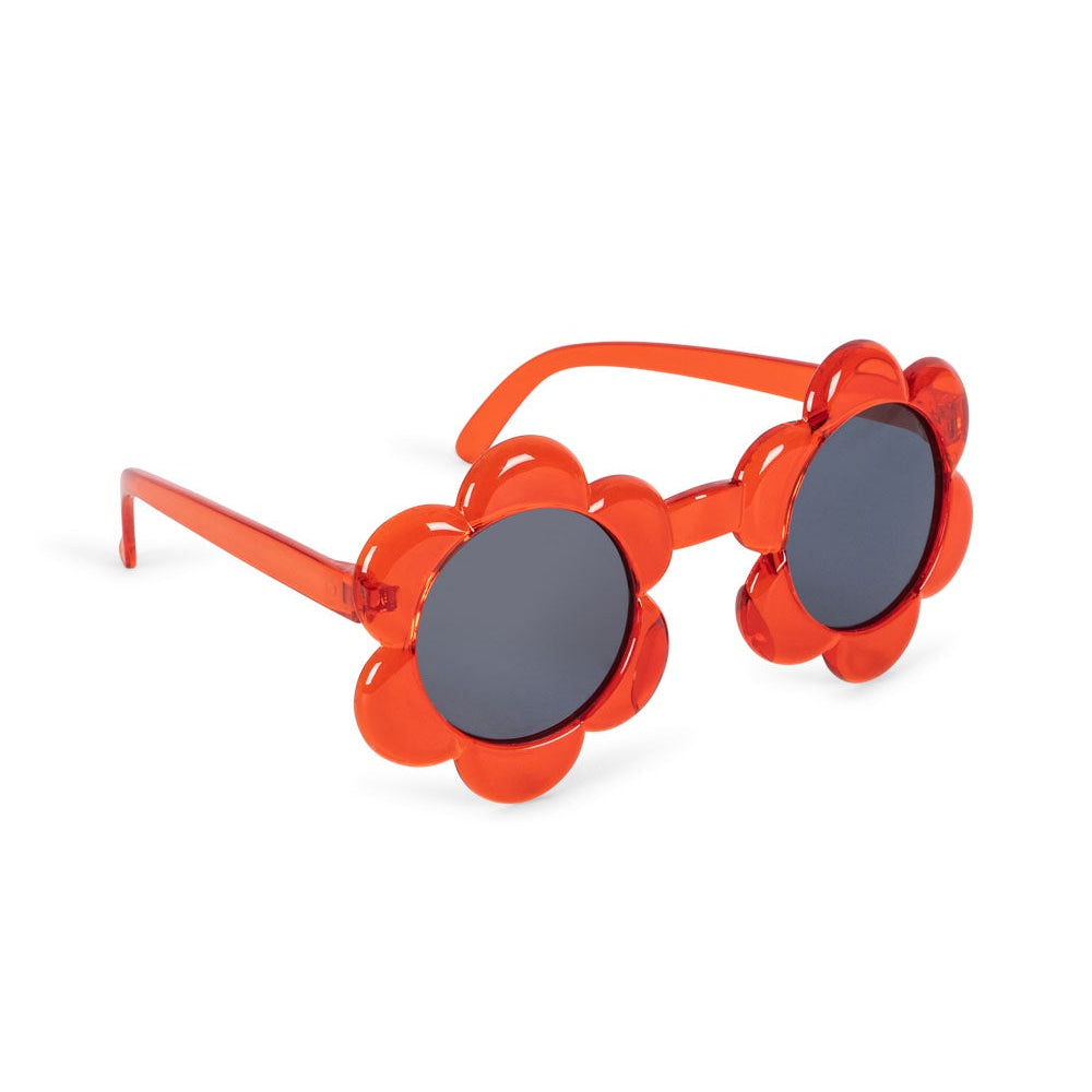 KONGES SLOJD JUNIOR FLOWER SUNGLASSES: RED