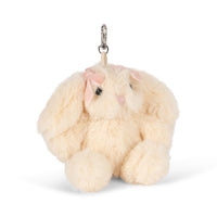 KONGES SLOJD BAG CHARM: WHITE BUNNY