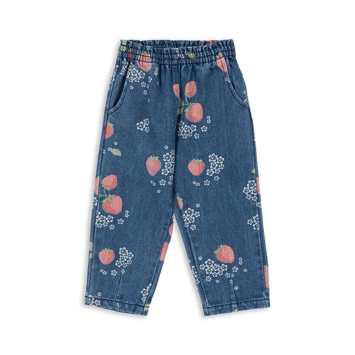 KONGES SLOJD MAGOT FRILL PANTS: MARMELADE SUN