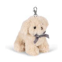 KONGES SLOJD BAG CHARM: BEIGE PUPPY