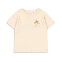 KONGES SLOJD ERA TEE: BUTTERCREAM / JUICY