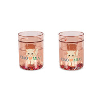 KONGES SLOJD GLITTER CUPS 2PC: CIAO MIAO