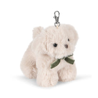 KONGES SLOJD BAG CHARM: OFF WHITE PUPPY