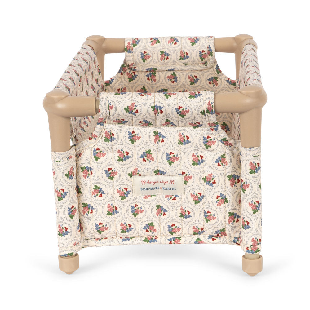 KONGES SLOJD DOLL TRAVEL BED: VERONA BLUES