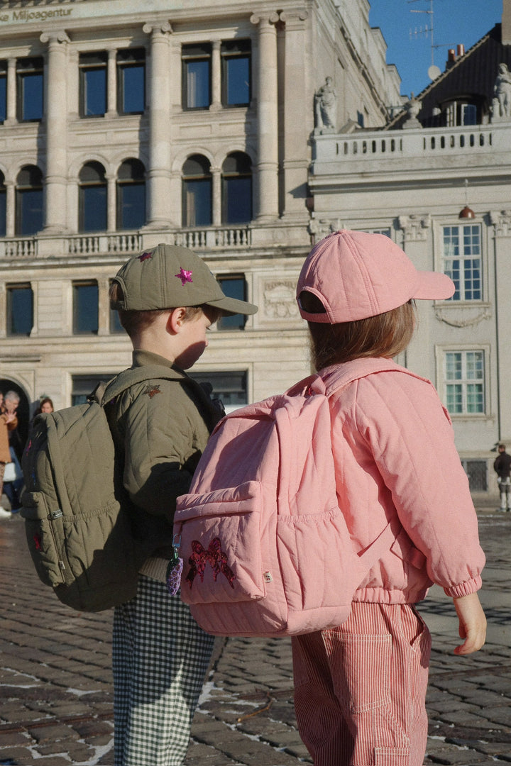 KONGES SLOJD JUNO SEQUIN CAP: ROSETTE