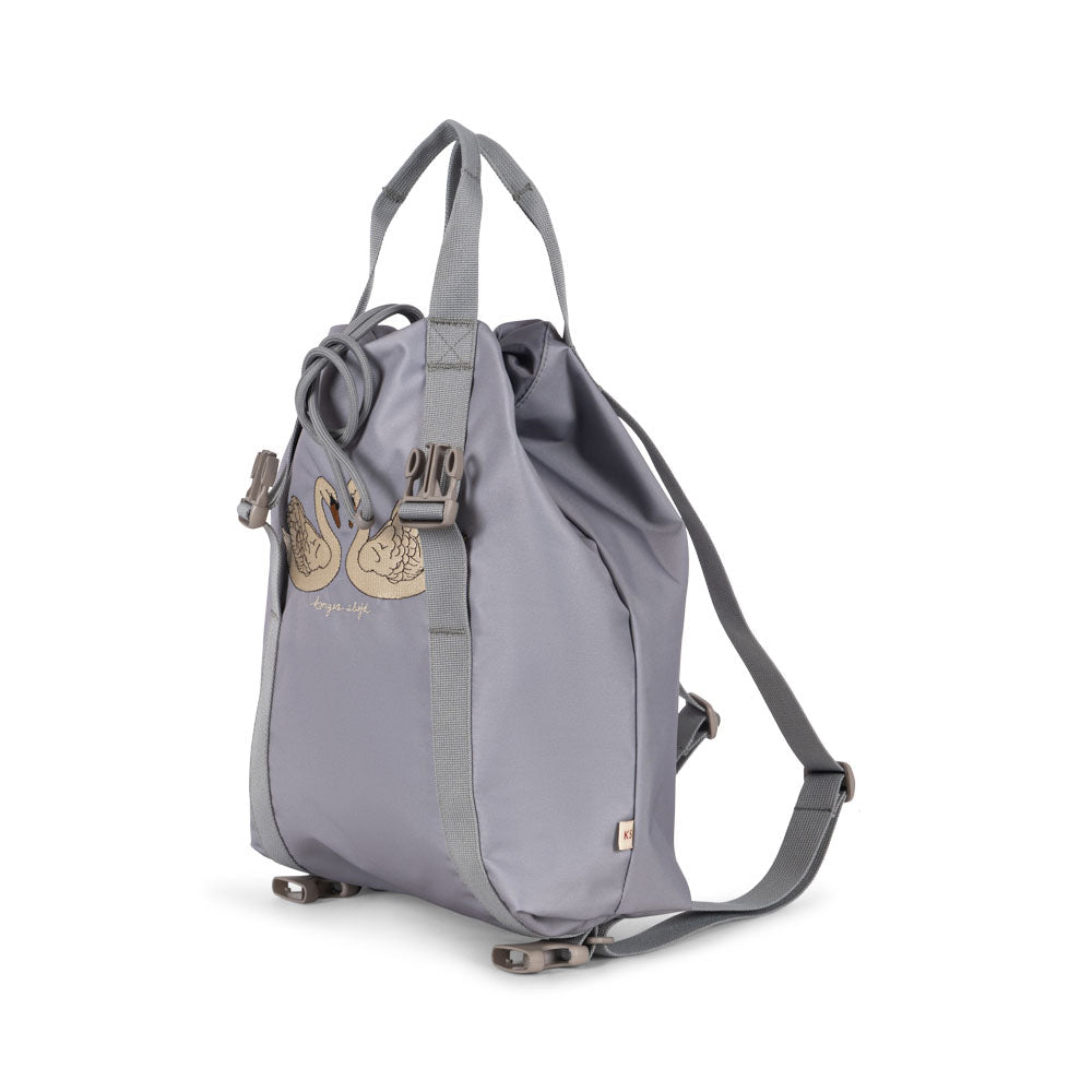 KONGES SLOJD CLOVER BACKPACK: SLEET