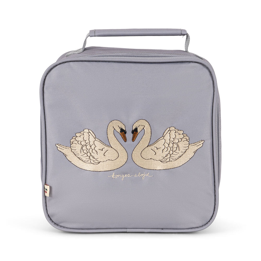 KONGES SLOJD CLOVER THERMO LUNCH BAG: SLEET