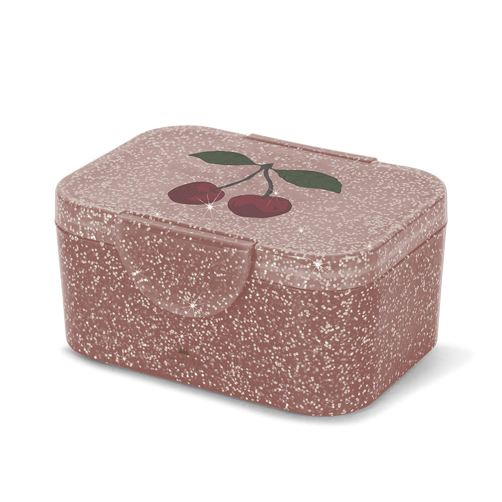 KONGES SLOJD GLITTER LUNCH BOX: CHERRY GLITTER