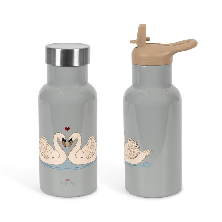 KONGES SLOJD THERMO BOTTLE: SWAN BLUE