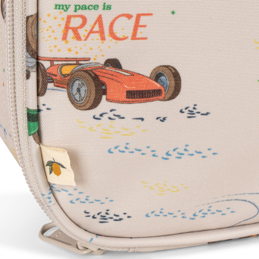 KONGES SLOJD CLOVER THERMO LUNCH BAG: GRAND PRIX