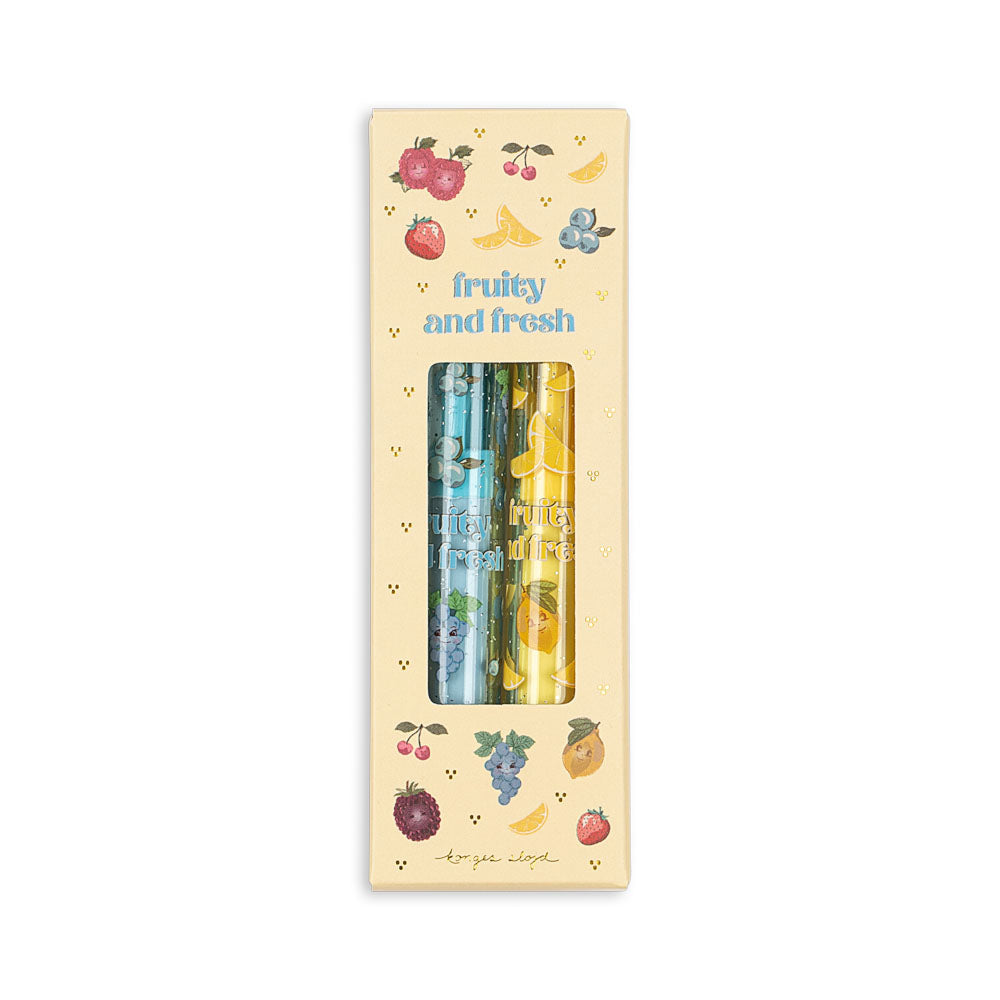 KONGES SLOJD ERASERS WITH SCENT: YELLOW