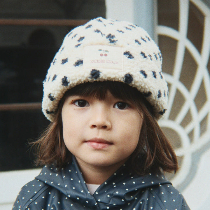 KONGES SLOJD JODY TEDDY HAT: DOT LUMIERE