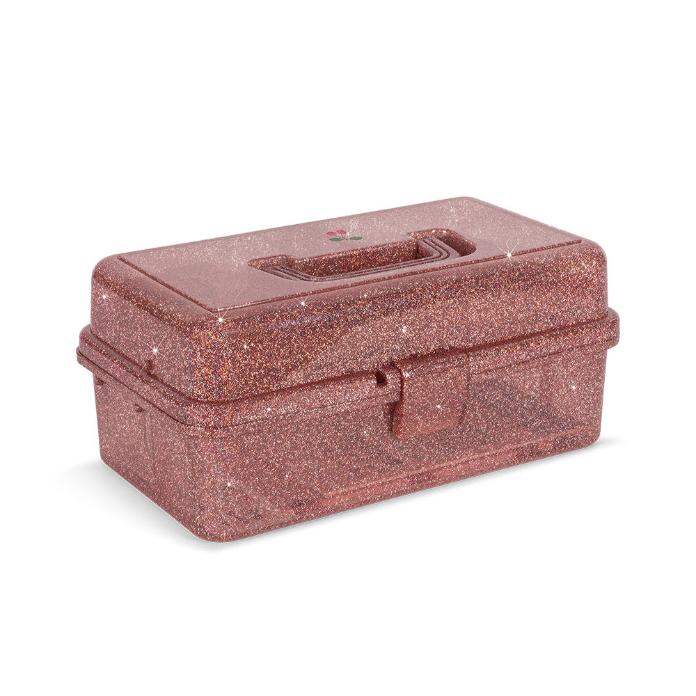 KONGES SLOJD CREATIVE ART CADDY: GLITTER ROSE