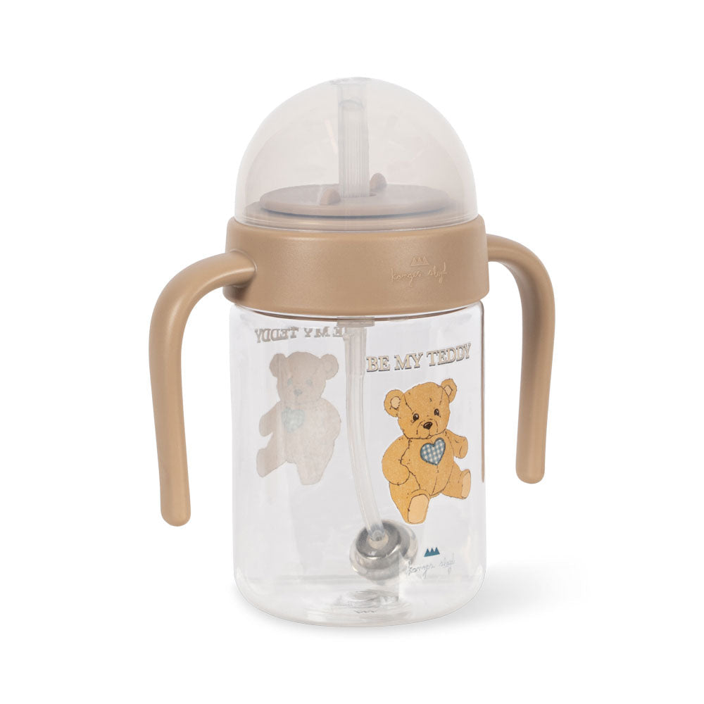 KONGES SLOJD BOTTLE WITH HANDLE: TEDDY