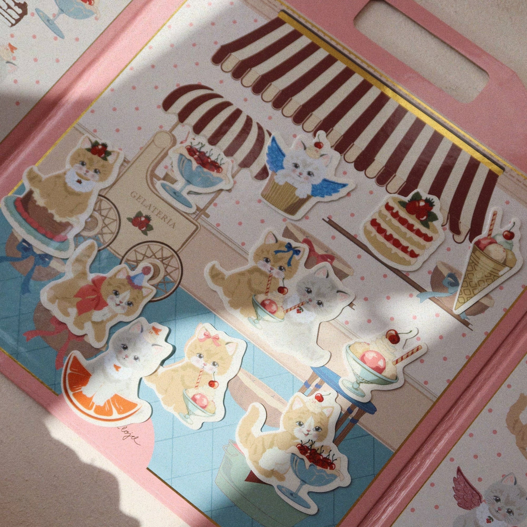 KONGES SLOJD MY STICKER UNIVERSE: KITTY FRIENDS