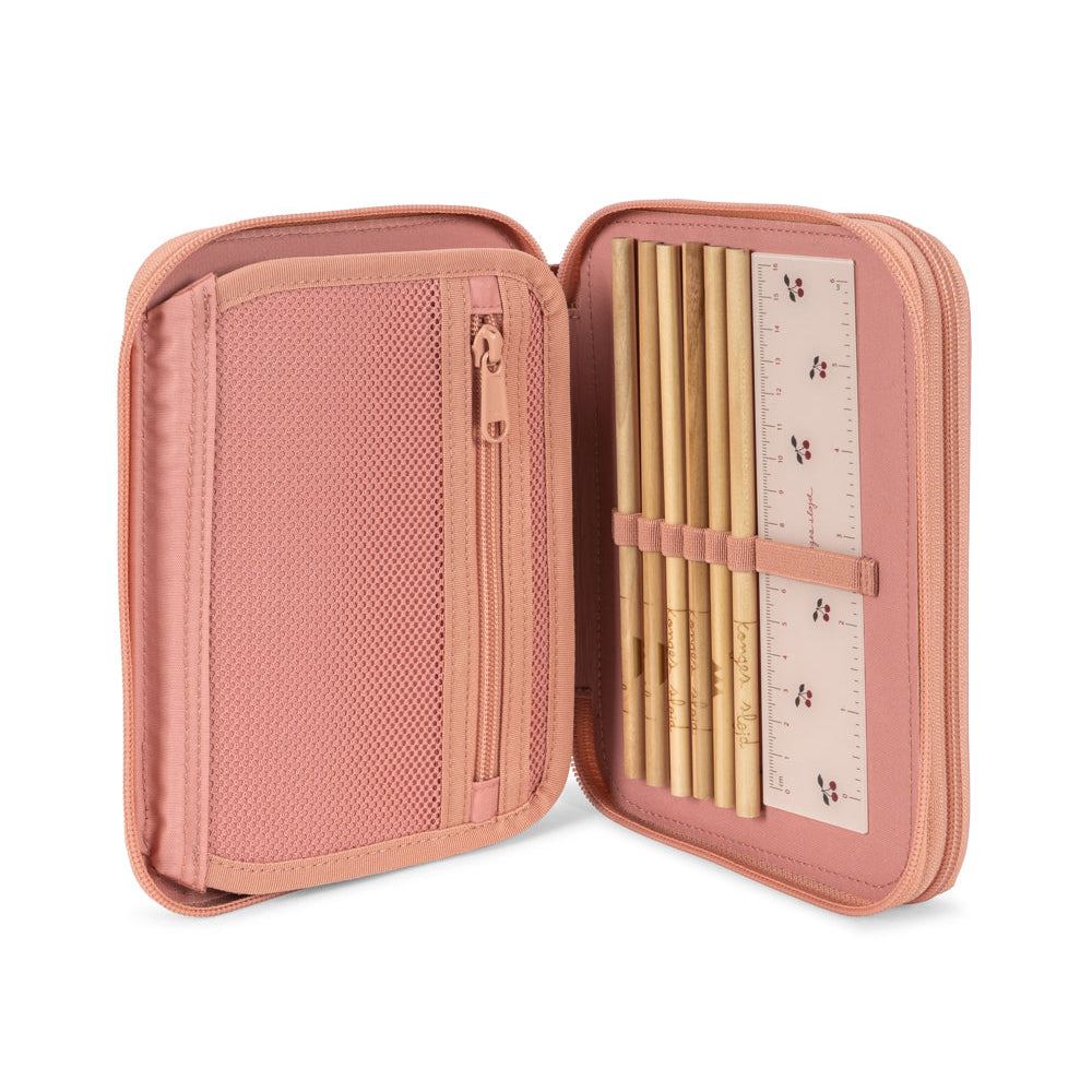 KONGES SLOJD CLOVER PENCIL CASE: ROSETTE