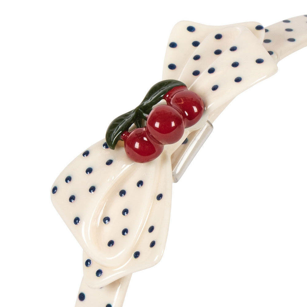 KONGES SLOJD CHERRY DOT HAIR BAND