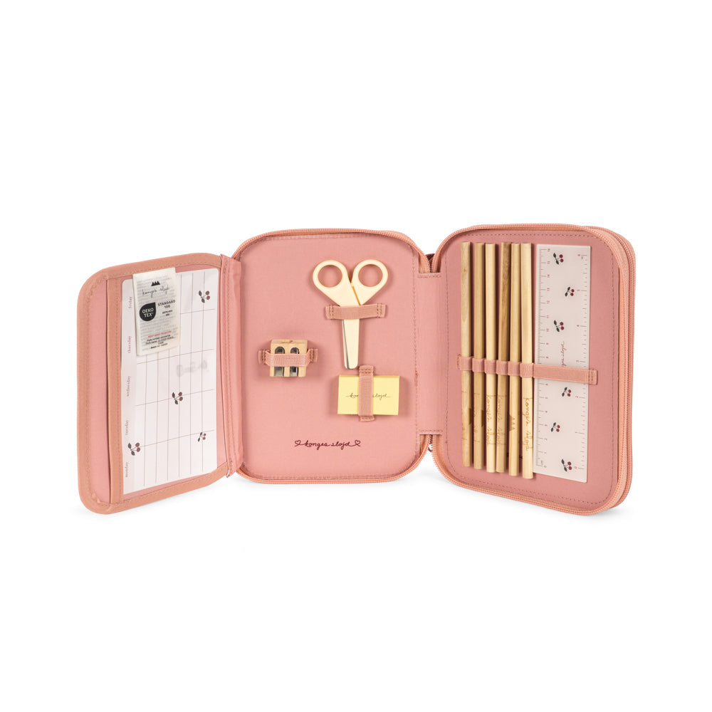 KONGES SLOJD CLOVER PENCIL CASE: ROSETTE