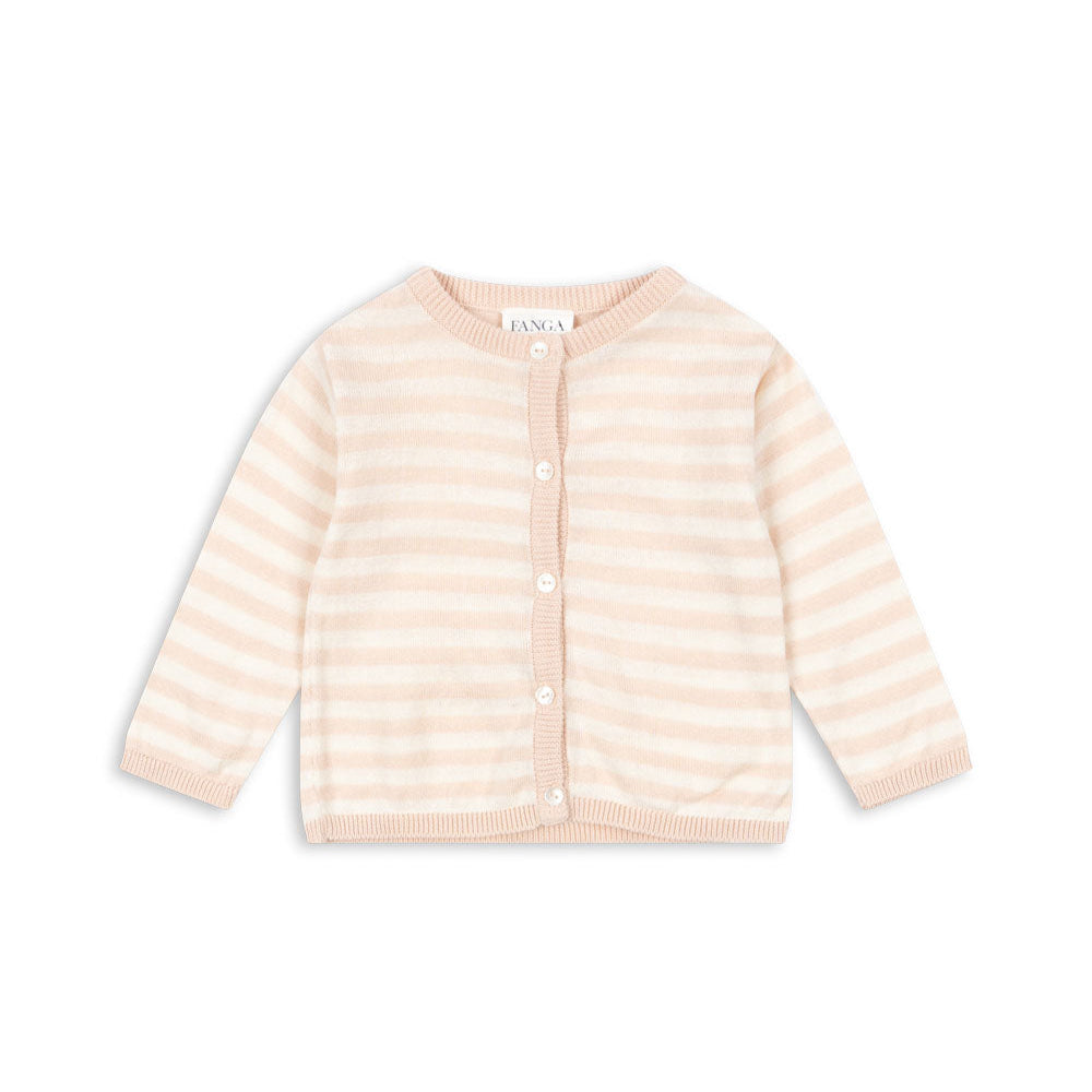 KONGES SLOJD VENTI KNIT CARDIGAN: CAMEO ROSE