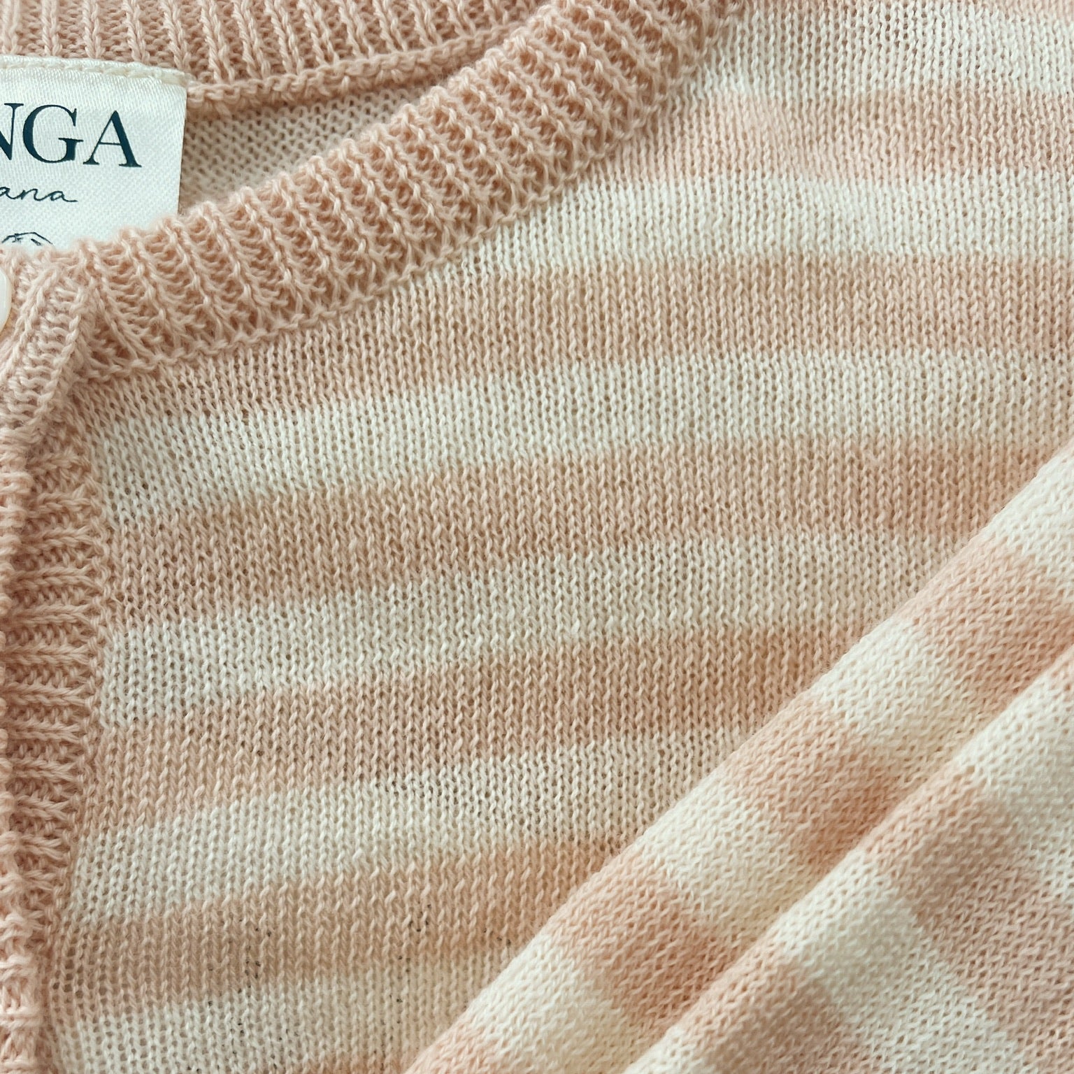 KONGES SLOJD VENTI KNIT CARDIGAN: CAMEO ROSE