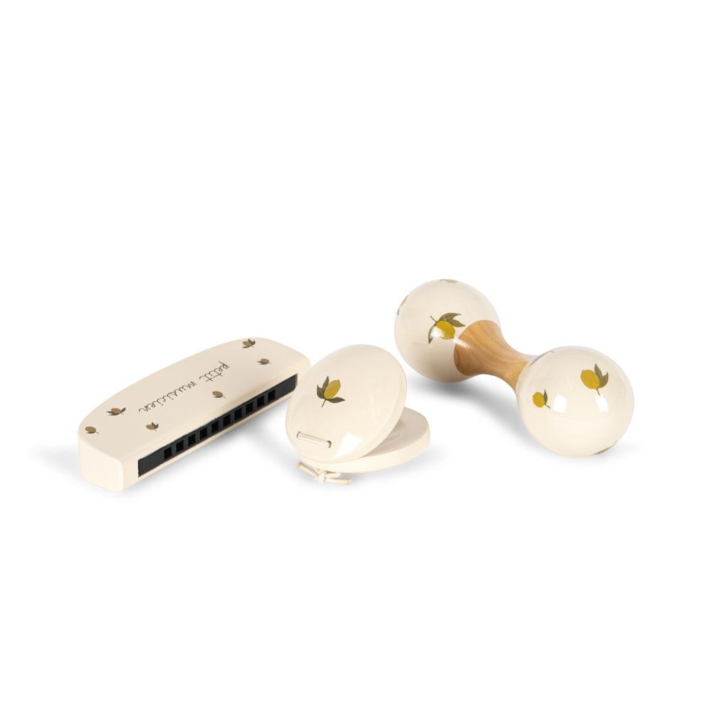 KONGES SLOJD MUSIC SET PETIT: LEMON GLOSSY