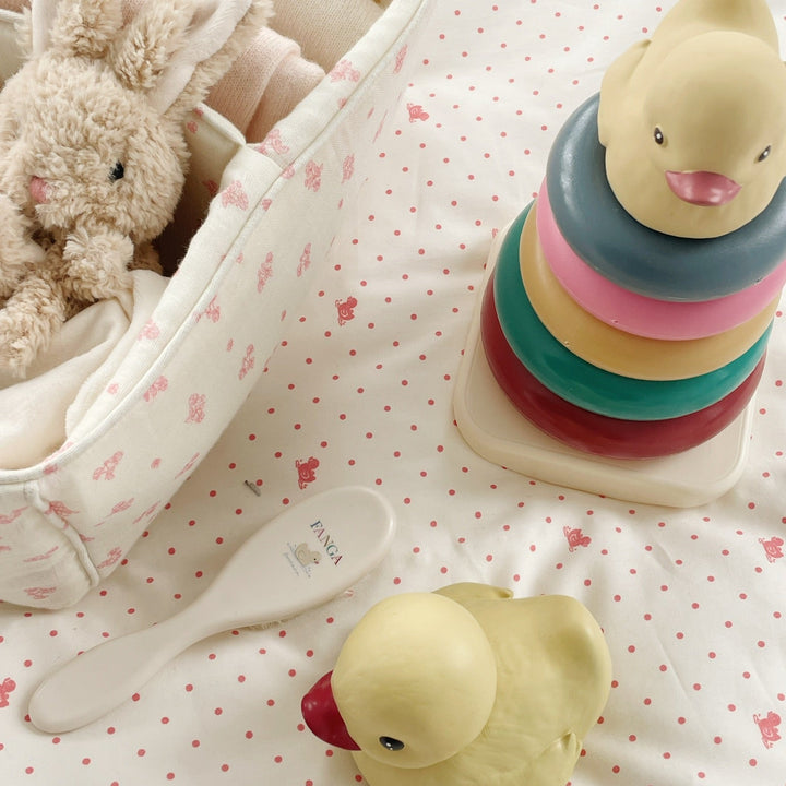 KONGES SLOJD DUCK BATH TOY: STRAW