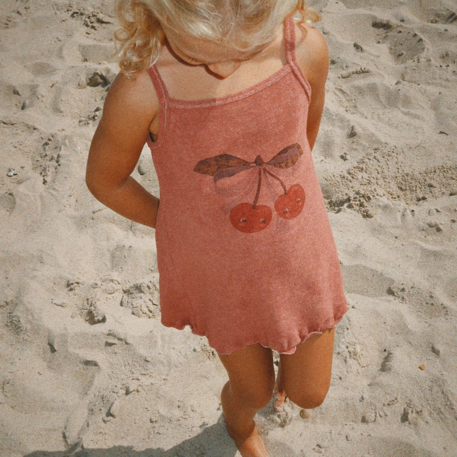 KONGES SLOJD ITTY STRAP DRESS: CANYON ROSE
