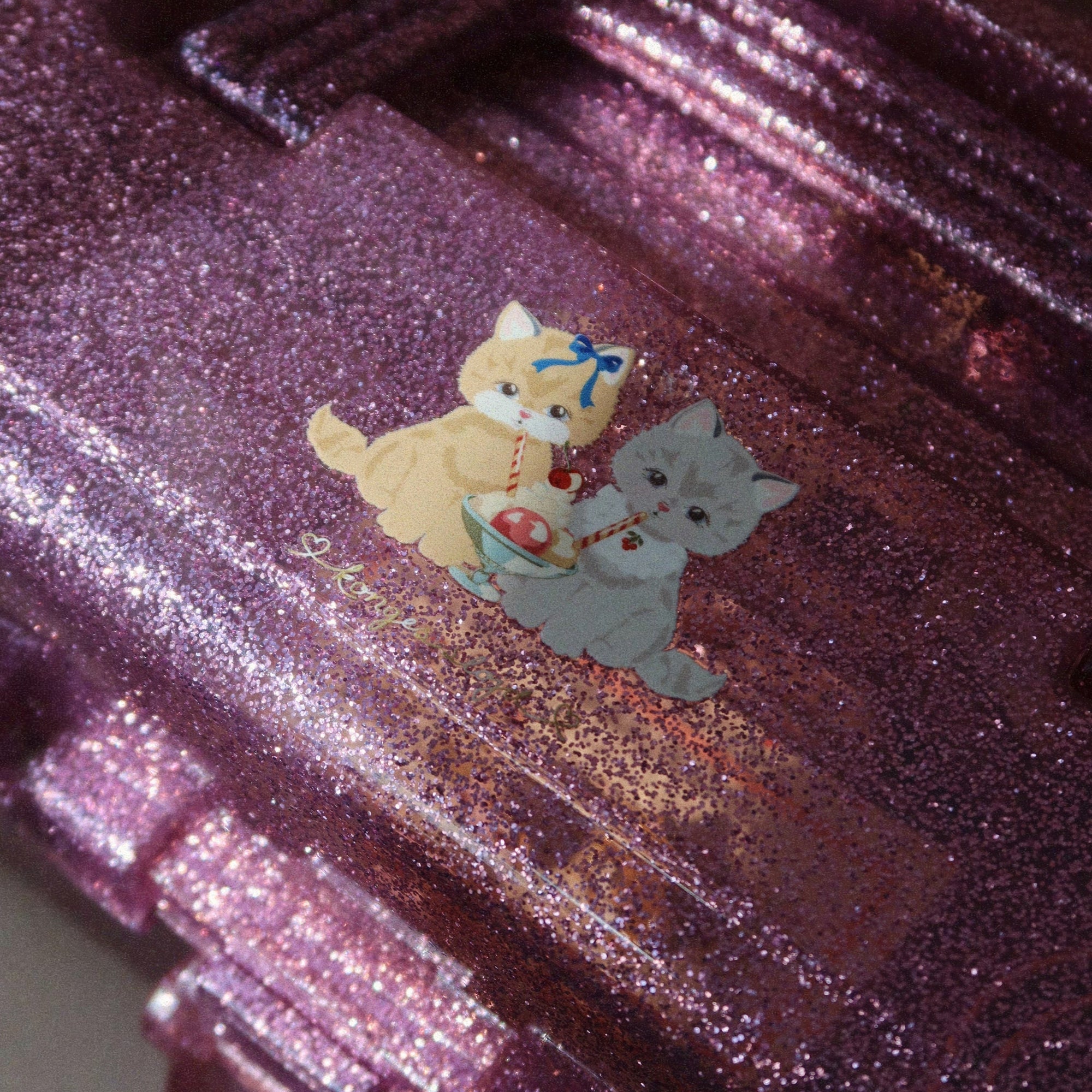 KONGES SLOJD GLAM ME UP SUITCASE: AMOUR PINK