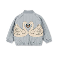 KONGES SLOJD JUNO BOMBER JACKET: SLEET