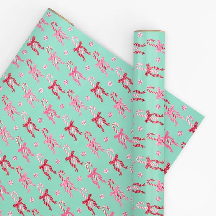 SWEET TREAT WRAPPING PAPER: AQUA/10M