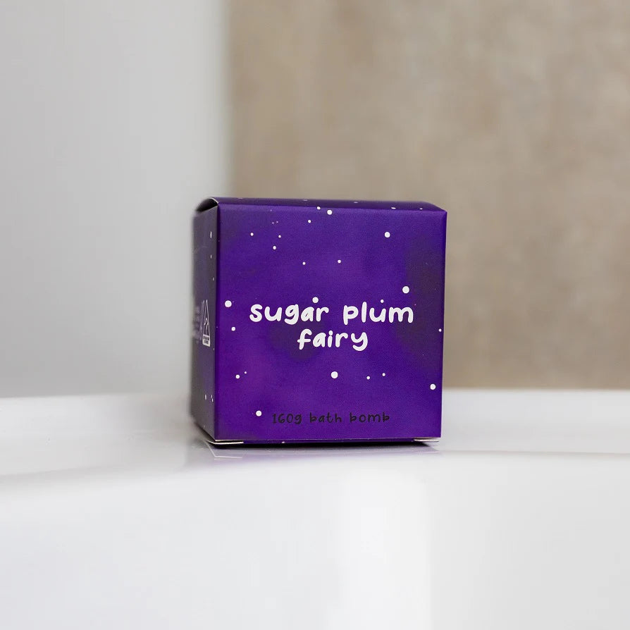 WILD EMERY BATH BOMB: SUGAR PLUM FAIRY