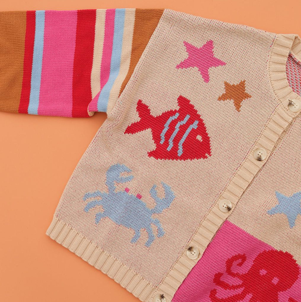 SMALL SWIM CLUB YOU WISH JELLYFISH CARDI