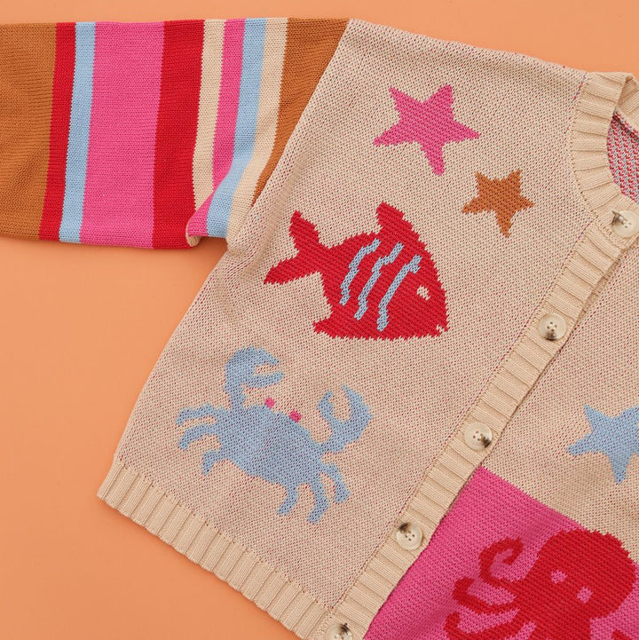 SMALL SWIM CLUB YOU WISH JELLYFISH CARDI