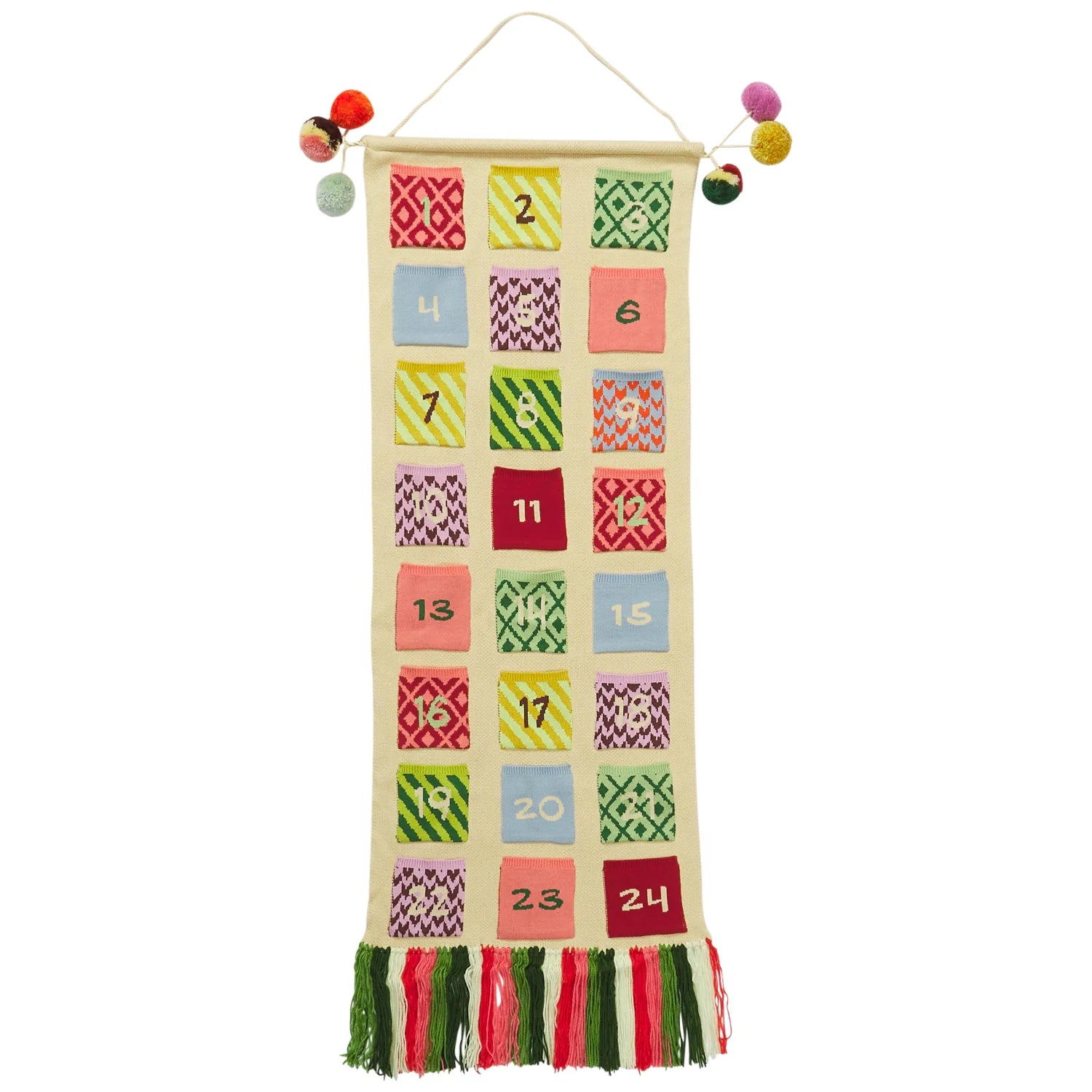 SAGE & CLARE PALMINA KNITTED ADVENT CALENDAR