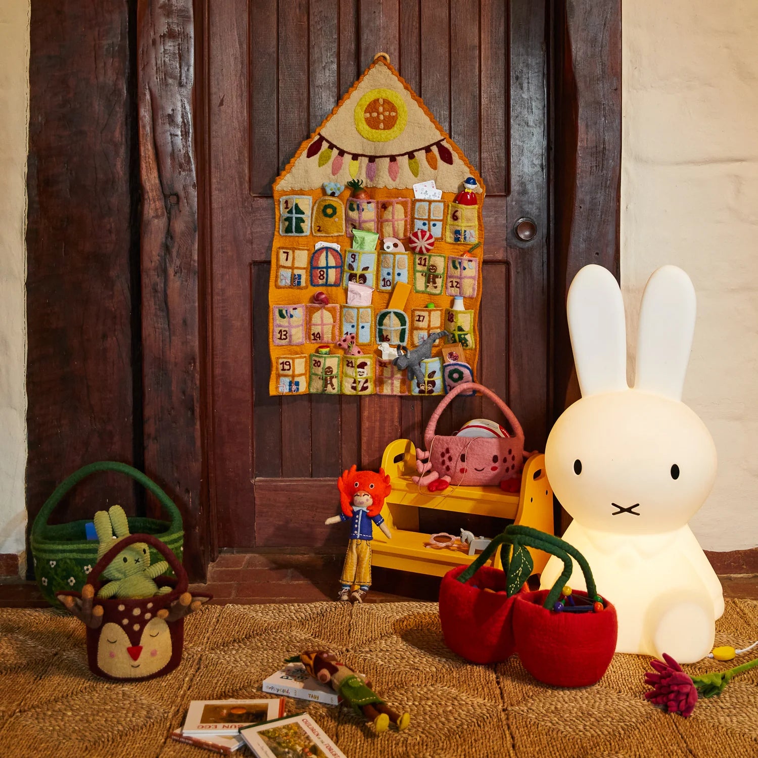 SAGE & CLARE BERNET FELT ADVENT CALENDAR