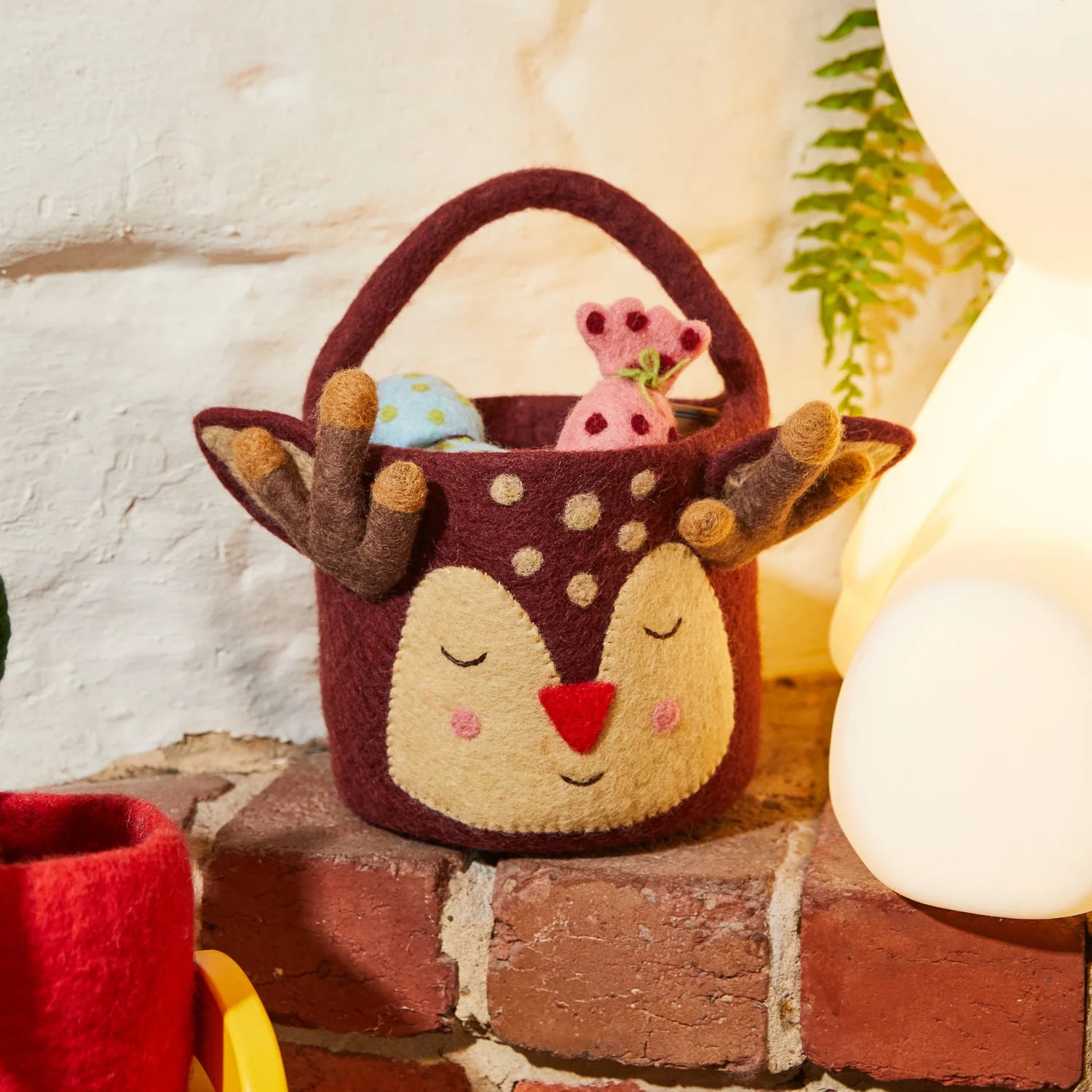 SAGE & CLARE ROMALDA FELT BASKET