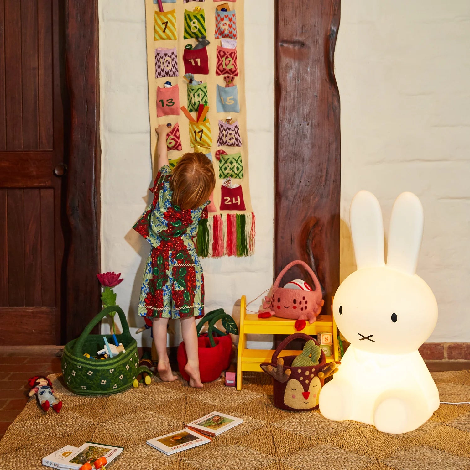 SAGE & CLARE ROMALDA FELT BASKET