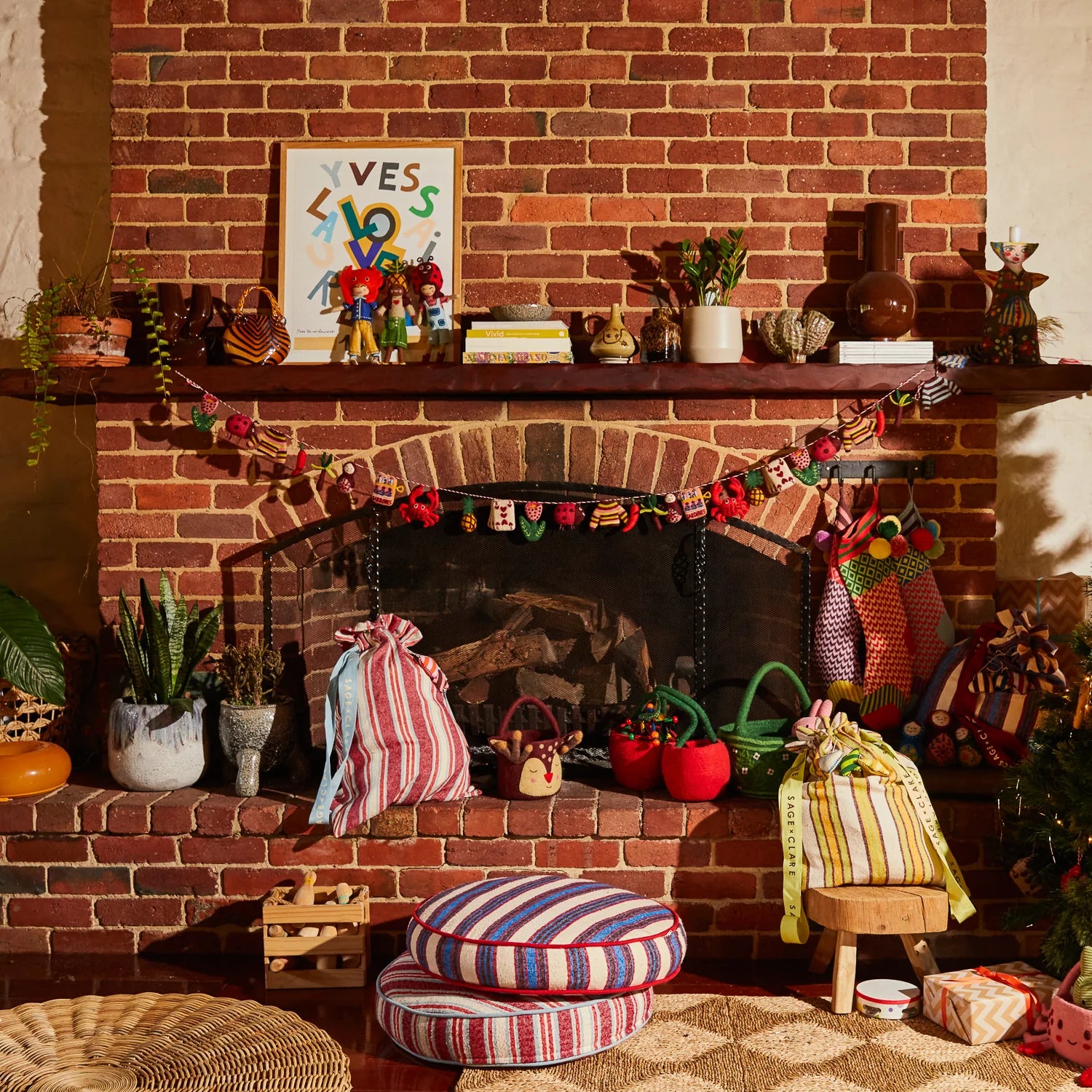 SAGE & CLARE RAFAELLA FELT BUNTING