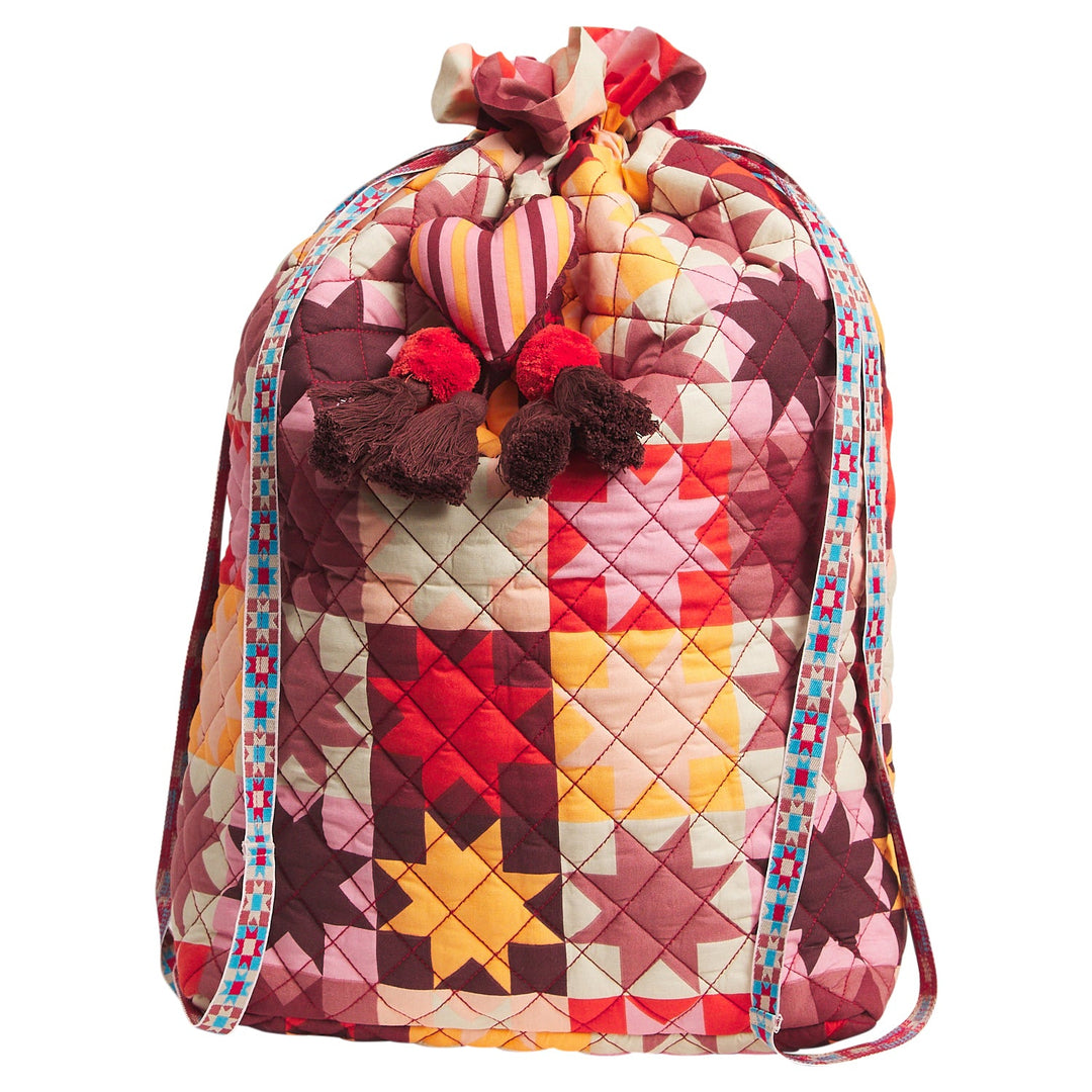 SAGE &amp; CLARE MATILDA SANTA SACK, POPPY